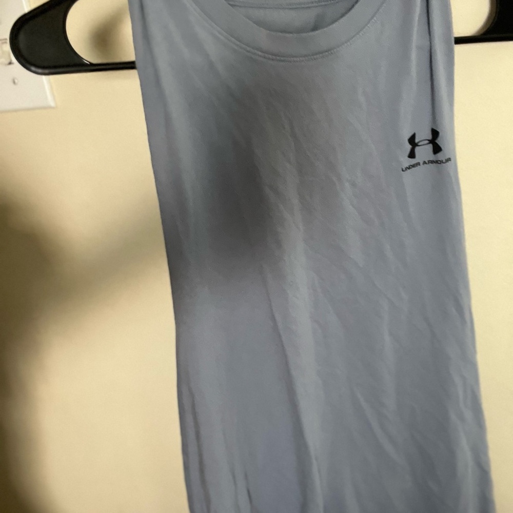 Under Armour Light Gray Athletic Tank